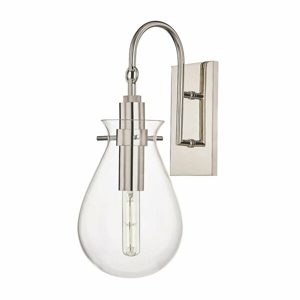 Hudson Valley 1 Light Wall sconce BKO100-PN